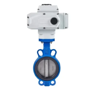 Electric Butterfly Valve D971X-16Q Wafer Type Water PTFE Stainless Steel Ductile Iron Regulating Valve