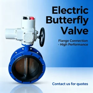 Electric Butterfly Valve High Temperature and Pressure Resistant Hard Sealed Cast Steel Base Oil Water Gas