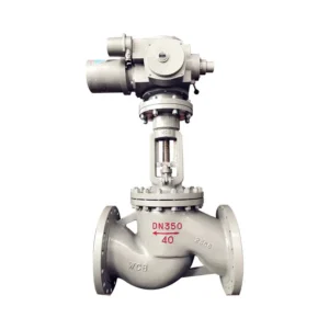 Electric Flange Globe Valve Cast Steel Globe Valve Electric Stop Valve