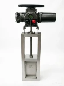 Electric Gate Valve 316 Stainless Steel Smart Integrated Design Multi-Turn for River Applications