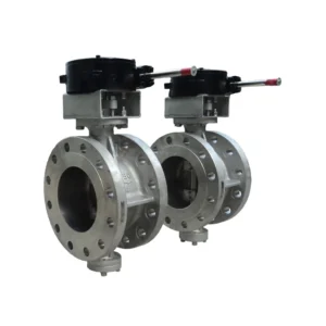 Electric Hard Seal Flanged Titanium Butterfly Valve High Pressure Acid Resistant for Petrochemical Pipelines