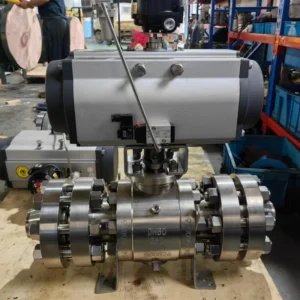 Electric Motorized Stainless Steel Ball Valve On Off Modulating Control AC220V DC24V 3 Wire