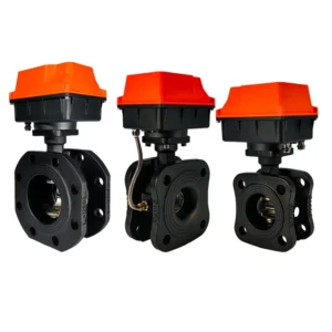 Electric Precision Ball Valve with Motorized Actuator Cast Flanged Ball Valve for Heating and Water Supply Systems