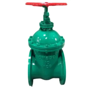 Electric Rubber Lined Gate Valve Z45J Acid Alkali Resistant Flange