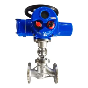 Electric Stainless Steel Globe Valve Flange Intelligent Corrosion-Resistant Hard Seal OEM Manufacturer J941W-16P