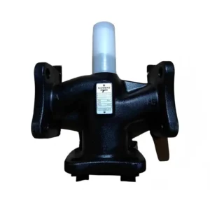 Electric Temperature Control Valve 3 Port Flanged Globe Valve PN16 DN50 Kvs 31.5/40 M³/h Equal Percentage