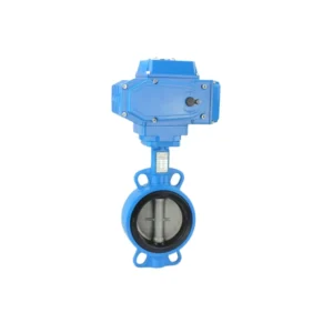 Electrical Lug Type Butterfly Valve Double Flange Valve Cast Iron Pipe Fittings Flap Disc Soft Hard Seal Drain Valve Water