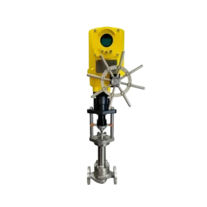 Explosion Proof Electric Globe Control Valve DN15 DN600 Intelligent Control