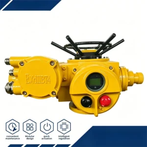 Explosion Proof Exd Electric Valve Actuator 100-3500Nm Torque Industrial Valve Automation Oil Gas Power Plant Water Treatment
