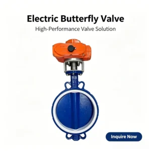 Explosion-proof Electric Butterfly Valve Suitable for Water Oil and Gas Media Compatible with Control Pipeline Fittings