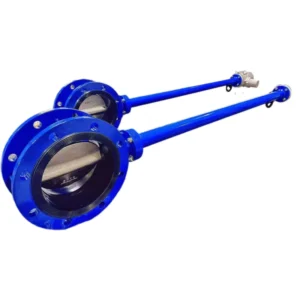 Extended Stem Wafer Flanged Lug Type Butterfly Valve Stainless Steel Body with EPDM Seal for High Performance Easy Installation