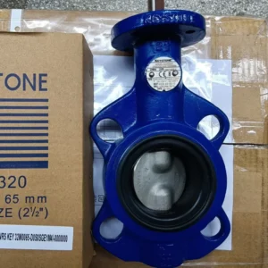 F320 T116 Resilient Seated Butterfly Valve Wafer Type PN16 EPDM NBR Seat for HVAC Water Treatment Food Industry
