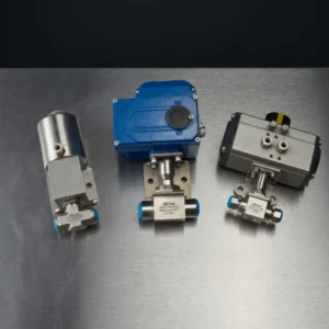 FD LOK Manual Needle Ball Valve 2-Way AC/DC Models Available OEM Available Oil Gas Aluminum