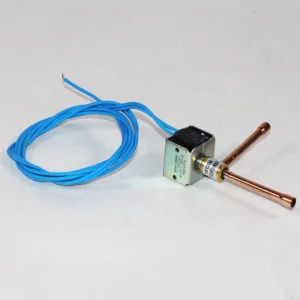 FDF 2A Normally Closed Mini flow Copper Refrigeration System Right Angle 2 way Valve Solenoid Valve AC220V