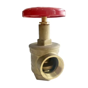 FM UL Fire Fighting NPT BSPT Female Thread Brass Angle Hose Valve Fire Fighting System