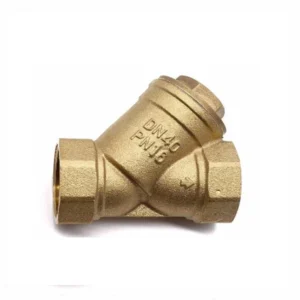 Factory Brass Water Y Shaped Strainer Filter Valve