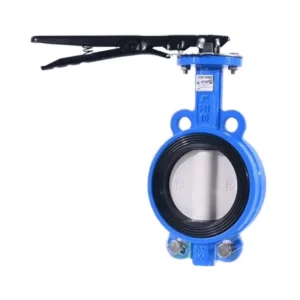 Factory Custom DN100 PN16 Ductile Iron Pneumatic Electric Manual Power Wafer Butterfly Valve