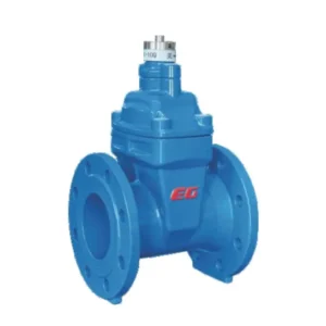 Factory Direct FDZ45X 10 Z45X Flange Type Non Rising Stem Soft Sealing Ductile Cast Iron Sluice Gate Valve Anti Theft Gate Valve