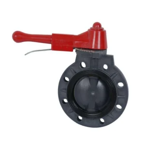 Factory Direct PP Plastic Butterfly Valve with Customized Sizes High Corrosion Resistance for Water and Chemical Pipelines