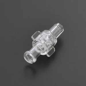 Factory Direct Plastic Clear Silicon Diaphragm One Way Check Valve Non Return for IV Injection