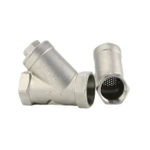 Factory Direct Sale Internal Thread Filter High Quality 304 316 Stainless Steel Y Type Strainer for Water