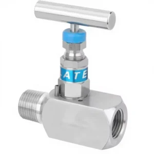 Factory Direct Sale Manual V4 6000psi Stainless Steel Bar Stock Needle Valve 3 4 Lever Handle Water Control