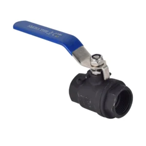 Factory Direct Sale OEM Customizable Two-Piece WCB Carbon Internal Manual Thread Steel Ball Valve For Water Media