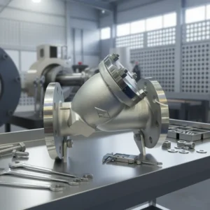 Factory Direct Sale One Piece MOQ Stainless Steel Flange Strainer Y Type Filter Accumulation High Efficiency Water Filtration