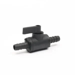 Factory Direct Sales Plastic 3 8″ Barb 2 Way Shut Off Switch Faucet Valve