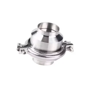 Factory Direct Stainless Steel Check Valve Sanitary One Way Flow Check Valve With Welded Connection
