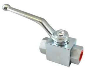 Factory Direct Supply High Pressure 1/2 Inch 2 Way Shut Off Ball Valve KHB Hydraulic Valve