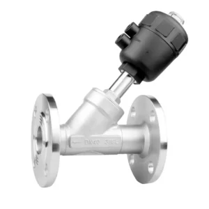 Factory Directly Plastic Head Y-Globe Valve Steel Manual Flange Angle Seat Valve Low Temperature Corrosion Safety