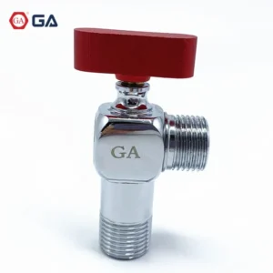 Factory Double Male Thread Stainless Steel Angle Valve 1 2 for Heating