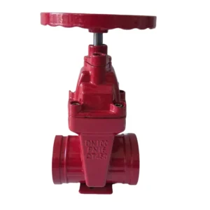 Factory Grooved End Non-Rising Stem Gate Valve Flange Gate Valve Manual Cast Iron Type Gate Valve
