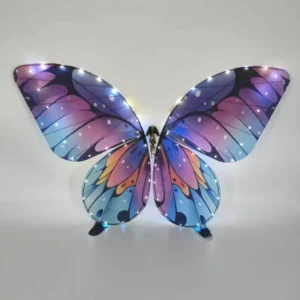 Factory New LED Butterfly Drone Flying Butterfly Decorative Stage Performance Ring Transmitter
