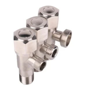 Factory Oem Commercial Angle Valve Water Multi Function Bathroom 304 Stainless Steel 90 Degree Brass 1/2 General Size