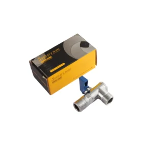 Factory Price 2 Ways Water Stop Valve Zinc Material High Quality Angle Valve