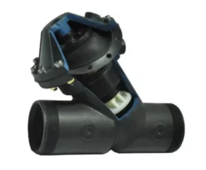 Factory Price 2 Y type Diaphragm Valve Union Joint (ANSI) Flange Type Adhesive Joint PP Plastic PA Material