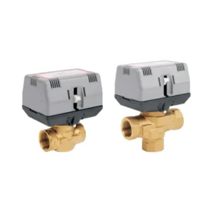 Factory Price DN20 DN25 G3/4 Brass Three-Way Ball Valve for Air Conditioner Fan Coil Water Control System