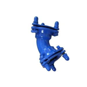 Factory Price Ductile Iron Mechanical Joint Fittings Double Socket 90 Degree Bend