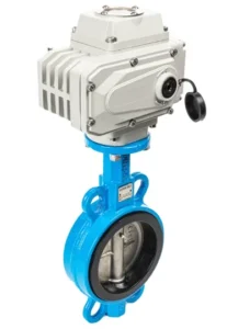 Factory Price Ductile Iron Soft Seal Flange Electric Butterfly Valve for Water Applications