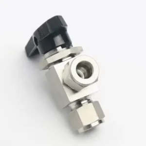 Factory Stainless Steel 316/304 Angle Type Ball Valve 1/8″-1″ Compression Ferrule Fitting Instrument Valve