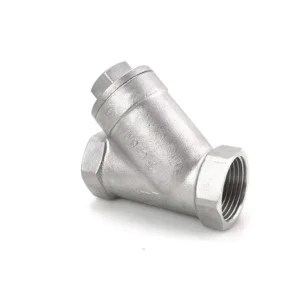Factory Stainless Steel Female Thread Y Type Strainer Filter Valve Y Strainer Smooth Surface