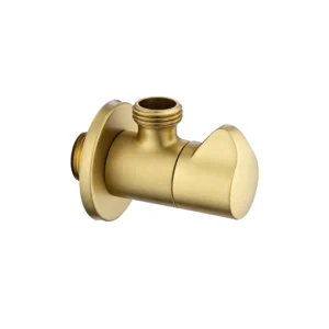 Factory Supplier Angle Valve Control Switch Single Outlet for Bathroom Faucet Shower American Standard 3/8 Inch