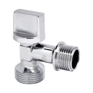 Factory Supply High Quality Chrome Plated Forged 2 Way Brass Angle Valve