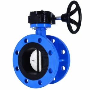 Factory Supply Manual Flange Type Butterfly Valve