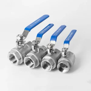 Factory Supply Stainless Steel 1pc Ball Valve 304 316 1/4” to 4” Hole Shrinkage for Water Supply One Piece Ball Valve 1000 WOG