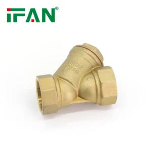 Female Thread Y Type Strainer Valves Forged 1 2 4 Inch Water Control Brass Filter Valve