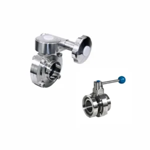 Fine Tuning Handwheel Manual Sanitary Butterfly Valve