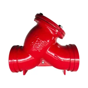 Fire Fighting Grooved Y Strainer DN50-200 316 Stainless Steel Flange Ends 0.3-2.5MPA